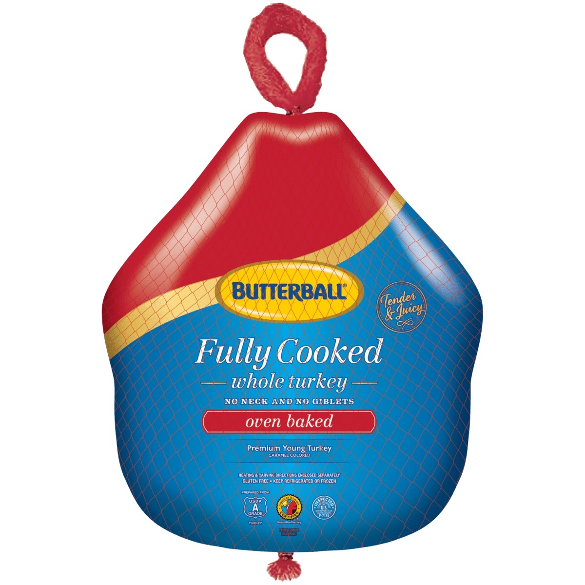 Frozen Fully Cooked Baked USA Butterball Turkey (฿399/kg)
