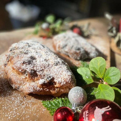 Landhaus - Marzipan Stollen. Traditional German Christstollen 350g