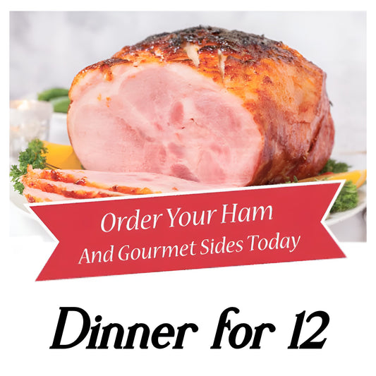 12 Guest Baked Ham Feast