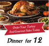 12 Guest Turkey Feast